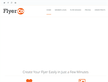 Tablet Screenshot of flyerco.com